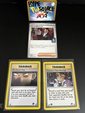Team Rocket's Giovanni - 270/SV-P BOSS Coffee Promo JP + Team Rocket Set