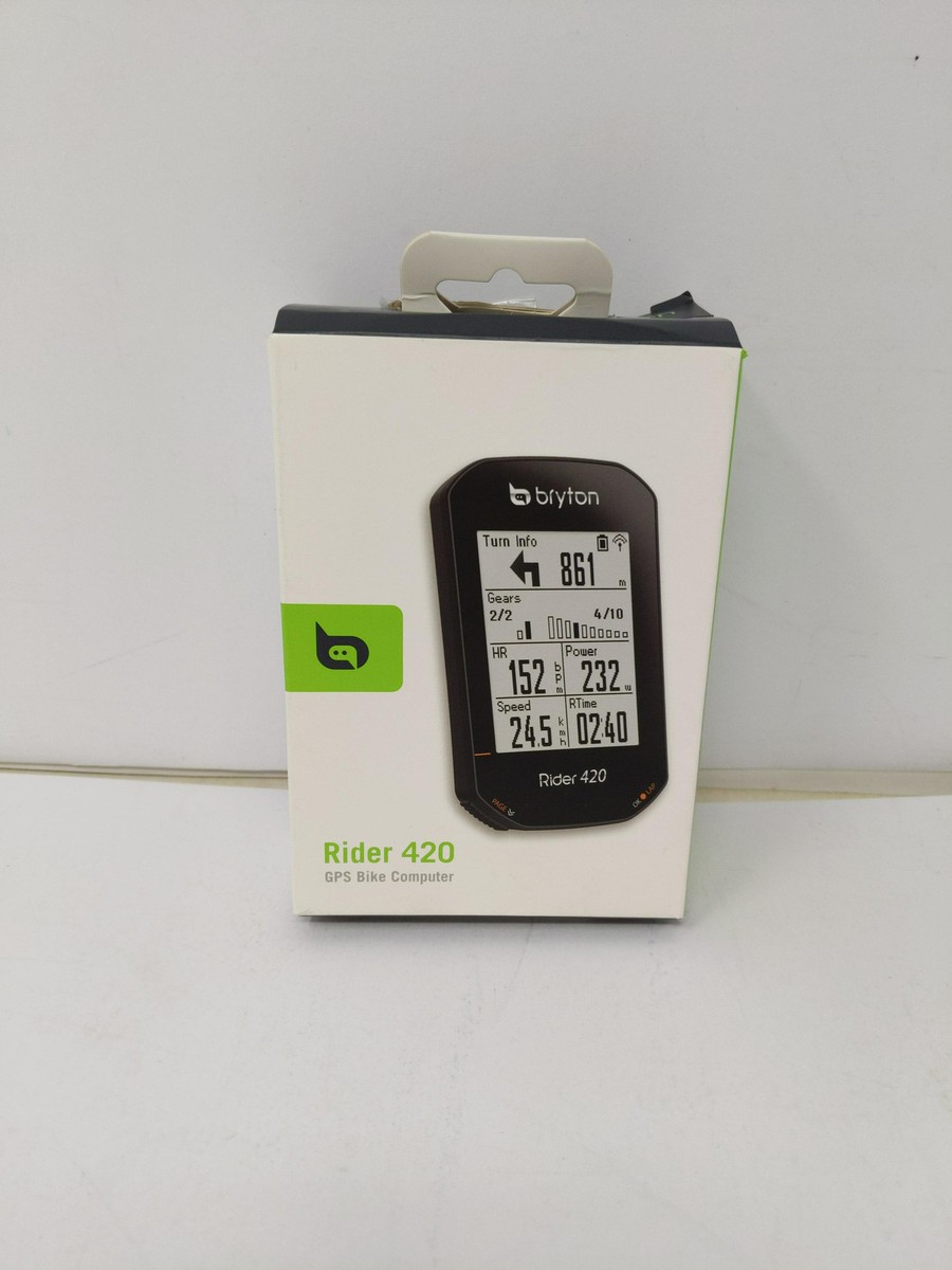 Bryton Rider 420 GPS Bike Computer, 2.3
