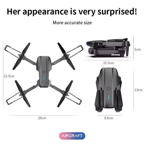 DRONE E99 professionale GPS Pieghevole 4K due Telecamere Valigetta QUADRICOTTERO - Foto 15 di 21