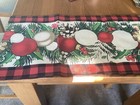 Brand New. Polyester decorative Christmas table runner & place mats