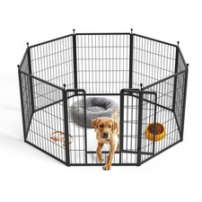 InfiniPower Dog Playpen for Yard, RV, Camping, 24 Inch 16 Panels Play Pen Ind...