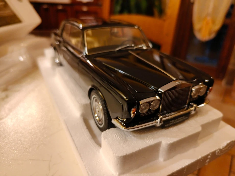 Rolls Royce Shadow 2-door Coupè Nero scala 1/18 Paragon. Come nuovo con scatola. - Immagine 2 di 4
