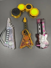 MGA Entertainment Miniature Guitar Drum Set Music 1:12 Scale