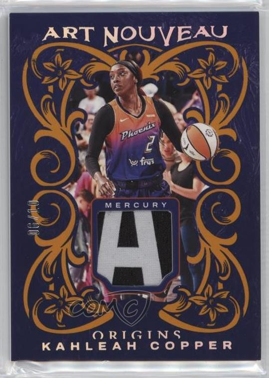 2024 Panini Origins WNBA Art Nouveau Memorabilia Gold 6/10 Kahleah Copper