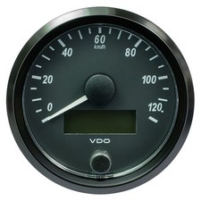 Vdo Singleviu 80mm 3-18 Speedometer - 140mph A2c3832920030