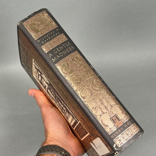 A Gentle Madness By Nicholas A. Basbanes 1995 HCDJ First Ed. NICE Bibliophiles - Picture 5 of 22