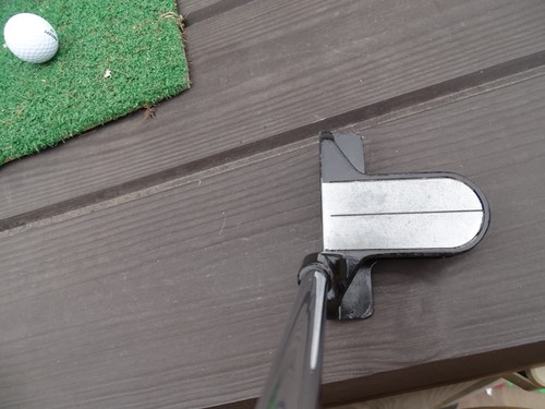 RAM DEMON PUTTER 35" ,POLYMER FACE, ANSER STYLE NECK ,GOOD ALIGNMENT FEATURES - Picture 7 of 11