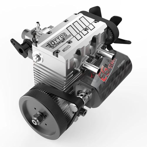 FS L200AC TOYAN ENGINE Air Cooled Nitro Engine Twin Cylinder 4 Stroke Engine DIY - Picture 2 of 12