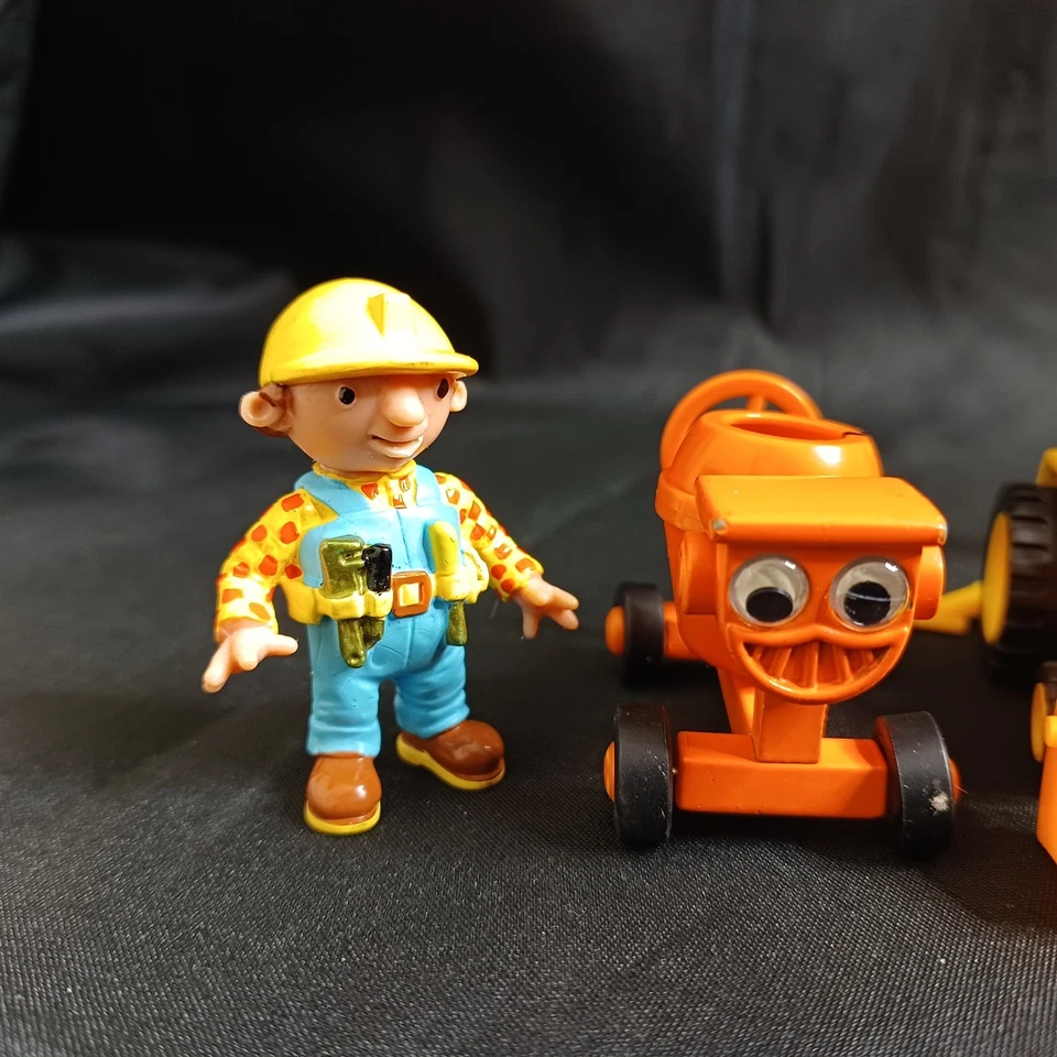 Vintage Racing Champions 1998 Bob The Builder Characters + Bob Figure 5 Set - Image 2 of 4