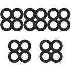 20 PCs Isolierung Wasserbecher Deckt Cup Bottom Protective Deckungen