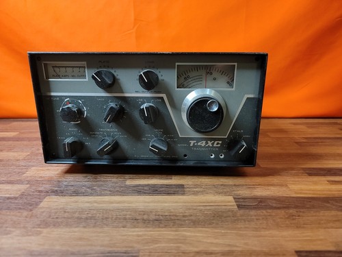 Vintage Drake T-4XC Ham Radio Transmitter Only ~ Please Read Description