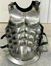 Medieval Roman Steel Chest Armor | Spartan Wearable Breastplate Adult Replica