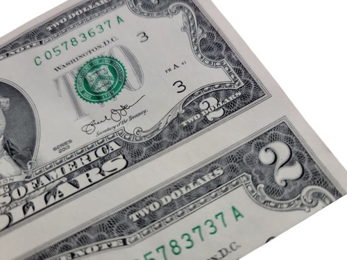 2013 $2 Bill – Major Miscut Error Note – Rare!!!  - Picture 8 of 8