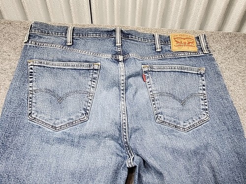 Levi's 559 Jeans Men's 40x36 Blue Classic Straight Leg Denim - Picture 12 of 14