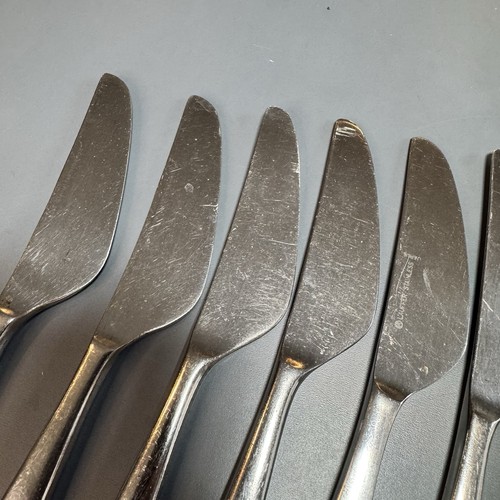 9 Lauffer 18/8 Dinner Knifes 8 1/4 Stainless Japan Vantage - Picture 2 of 12