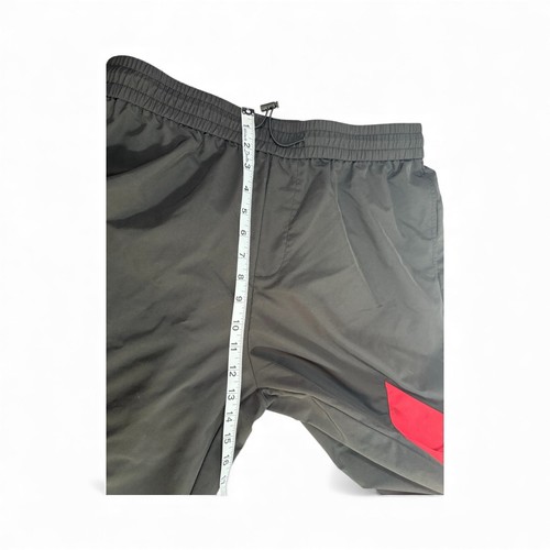 American Vintage Herren schwarz und rot Jogginghose - Trainingshose weites Bein Gr. XL - Bild 7 von 9