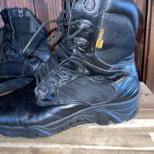 Delta Cordura Herren 9 Reißverschluss und Spitze Kampfstiefel taktisch Polizei Sicherheit Komfort - Bild 6 von 9
