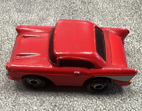 MICRO MACHINES FUNRISE CAR CHEVY BEL AIR 1957 RED (SC1) - Picture 3 of 7
