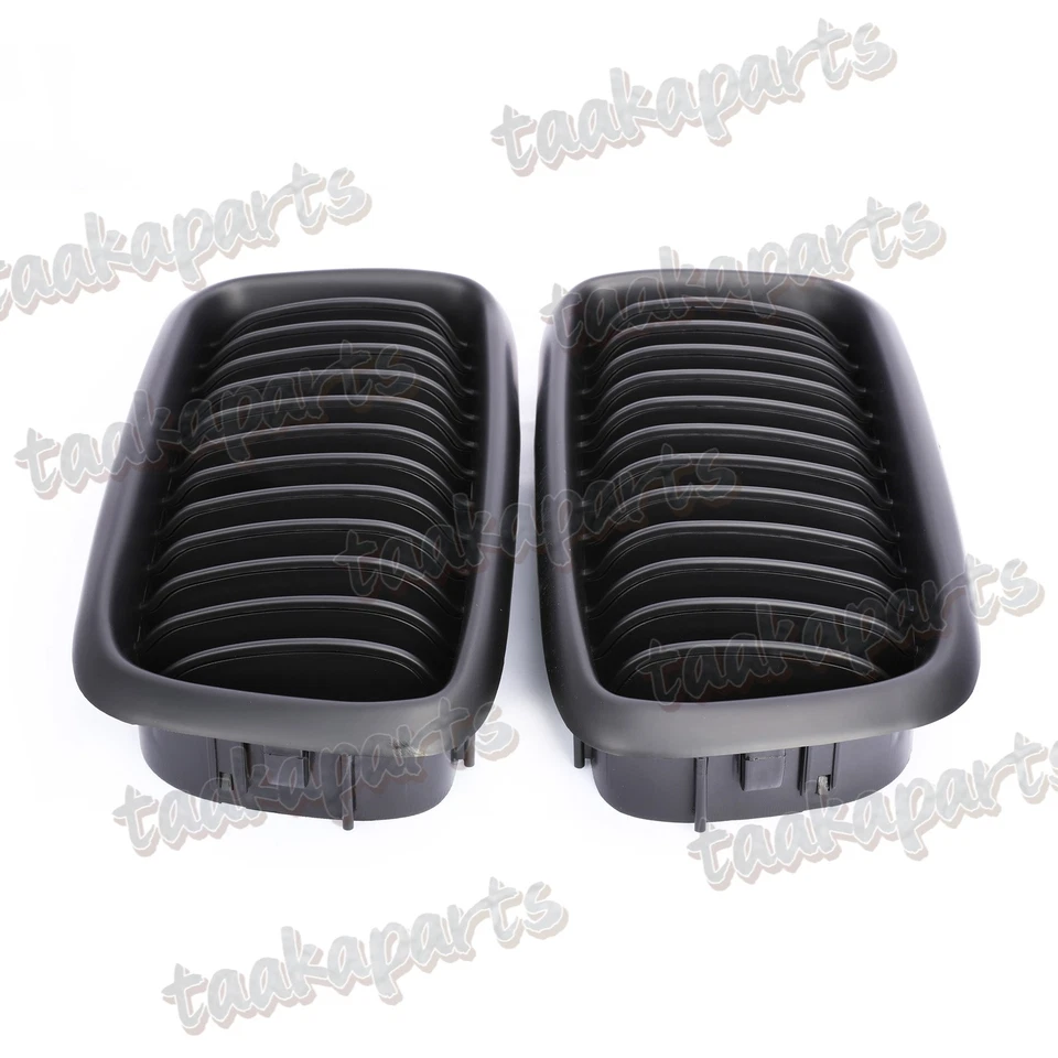 For BMW E38 740i 740iL 750iL 4DR Sedan Front Bumper Kidney Grilles Pair Foto 2 de 4