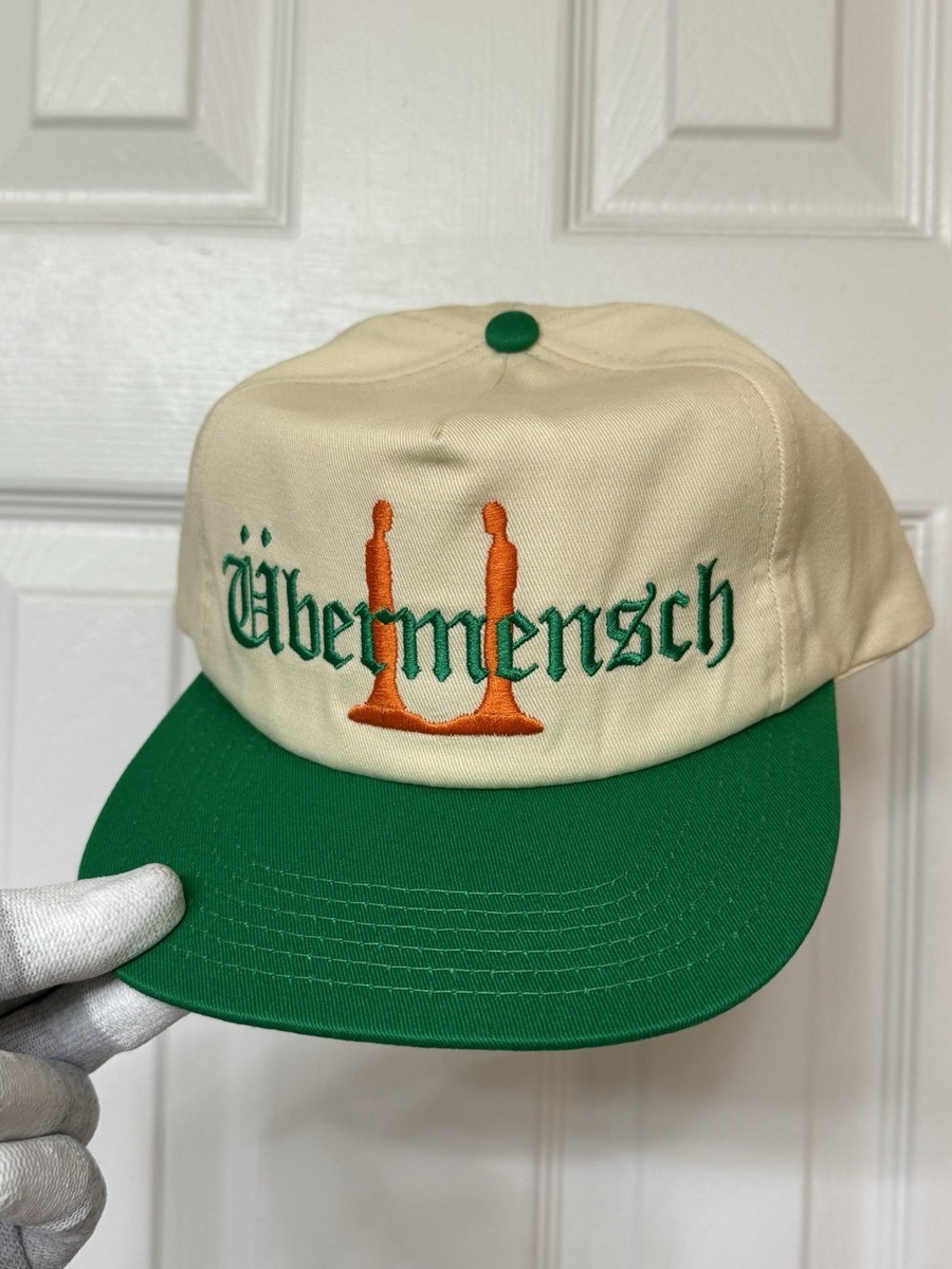 G-Dragon Ubermensch Trucker Snap Back Canvas Green Brand New
