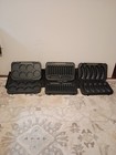Johnsonville Replacement Sausage Grill Plates Set of 6 Plates & 2 storage bags