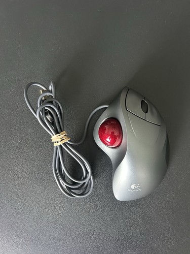 Logitech Trackman T-BB18 Marble Wheel USB Trackball Mouse