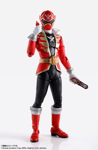 S.H.Figuarts Kaizoku Sentai Gokaiger Gokai Red 145mm Action Figure BandaiSpirits - Picture 2 of 9