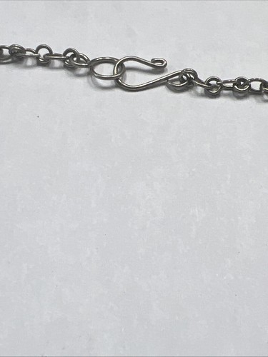 Native American style Silver Handmade Turquoise Squash Blossom Necklace Boho - Picture 8 of 8