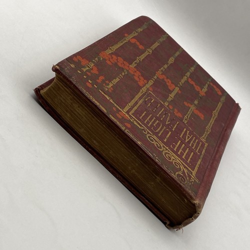 The Light That Failed Rudyard Kipling 1899 H M Caldwell Company Hardcover - Imagen 4 de 14