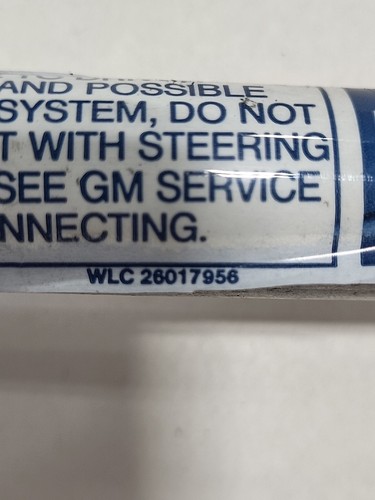 92-96 Corvette C4 LT1 Intermediate Steering Shaft U Joint 26017956 OEM 1992 LT-1 - Zdjęcie 10 z 10