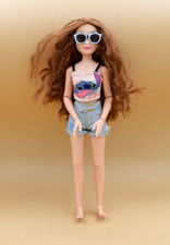 Disney ily 4Ever Fashion doll Stitch Brunette Hair  Blue Sunglasses