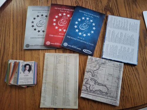 Revolutionaries RPG (Box, Make Believe Games) - New - Picture 2 of 8