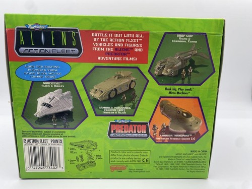 Galoob Micro Machines Alien Dropship Action Fleet Figure mai aperto - Foto 6 di 8