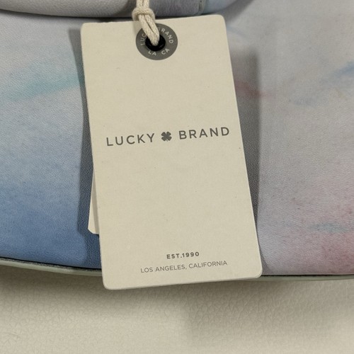 Lucky Brand Damen Patti Leder Schultertasche Hobo, Multi Pastell Neu mit Etikett - Bild 2 von 13