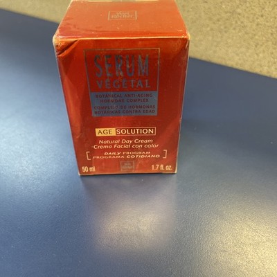 Yves Rocher Serum Vegetal Age Solution Day Cream New Factory Sealed NOS 50mL 1.7