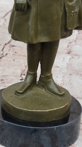 Englischer Schriftsteller William Penn Bronzeskulptur - signiert Sammelfigur Verkauf - Bild 7 von 10