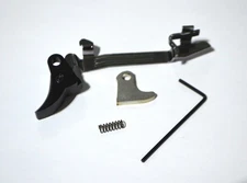 GLOCK 17 19 METAL V2 CURVE TRIGGER SHOE WITH BAR | SPRING | KEY