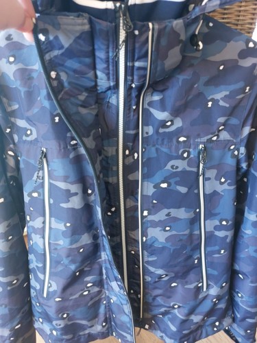 💙🩵 Superdry Damen Soft Shell Jacke gefüttert Gr. 42 Blau 💙🩵 - Bild 2 von 5