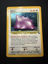 Ditto. Fossil Set 3/62. Card Is Heavily Played!