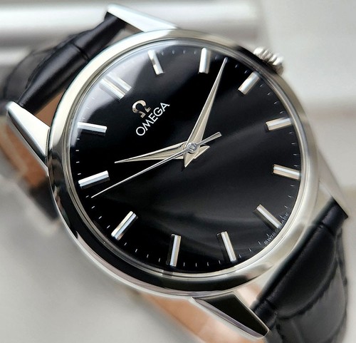 OMEGA MANUAL 14392 62 SC CAL286 BLACK DIAL HERREN UHR - Bild 2 von 20