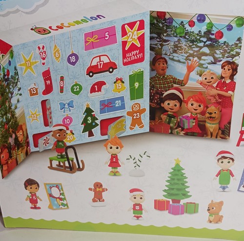 Cocomelon Holiday Advent Kids Toy Countdown Calendar 24 Days of Surprises/Figure - Picture 6 of 6