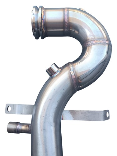 Tubo Rimozione FAP DPF Downpipe Fiat sedici 2.0 Mjet 136 170 cv Euro5 T7 - Imagen 3 de 5