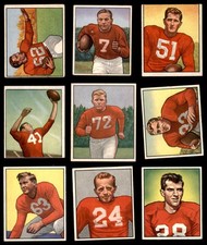 1950 Bowman Chicago Cardinals Team Set Cardinals-FB 4.5 - VG/EX+ 3739018