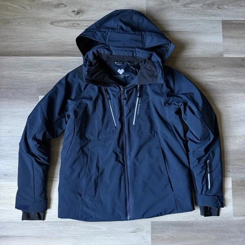 Obermeyer Men's Foundation Jacket Navy Medium MSRP $319 Flawless EUC - product listing photo