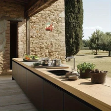 2D Flat, Vintage-Inspired Aluminum Wall Art - Retro Women in Ski Attire & Shiny