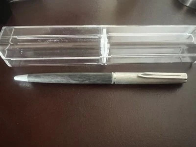 🔴 AURORA penna a sfera 98 resina satinata cappuccio metallo SCRIVE vintage - Picture 2 of 9