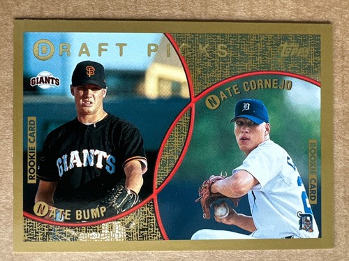 1999 Topps Baseball Draft Picks Nate Bump Rookie Nate Cornejo Rookie