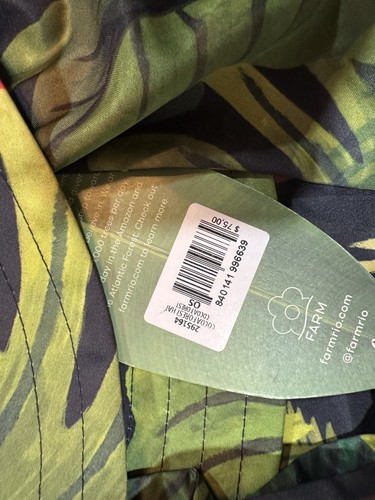 NWT Farm Rio Cocoa Forest Scarf Hat - Picture 10 of 14