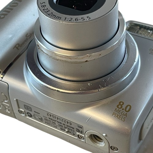 Canon PowerShot A580 8.0MP Digital Camera -with Accessories & Box TESTED WORKING - Picture 4 of 14