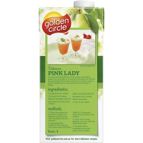 Golden Circle Fruit Drinks Pear Nectar 1l - Picture 2 of 9